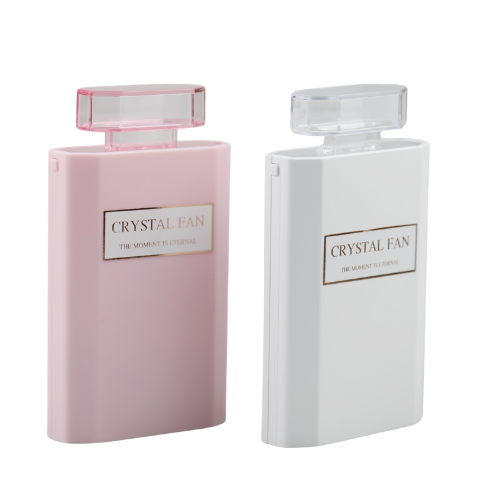 CRYSTAL FAN - PINK